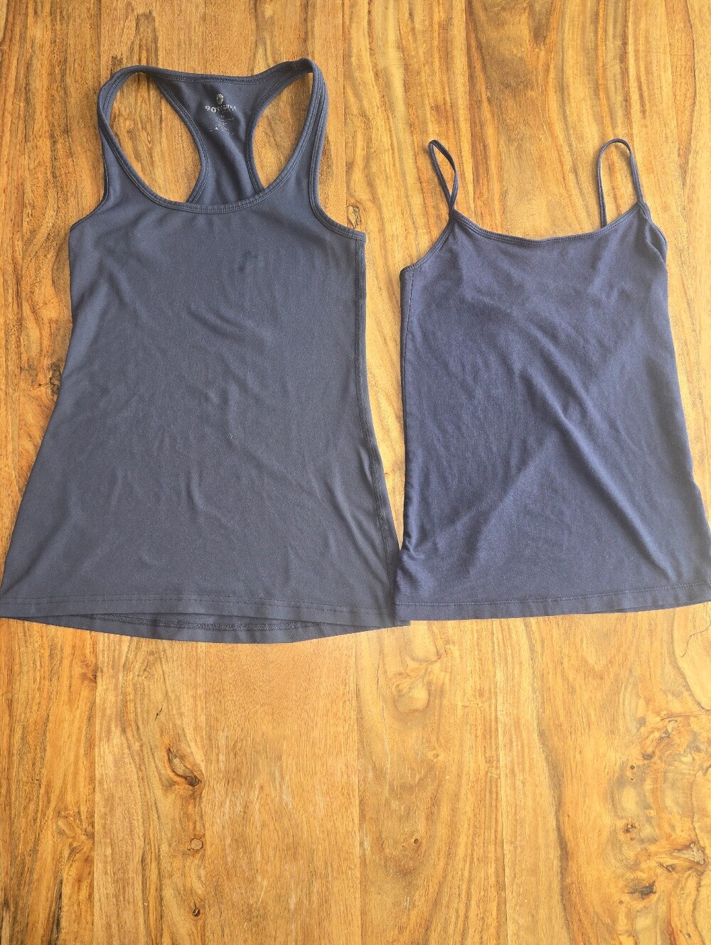 Forever 21 Cami & 90 Degrees Navy Racerback Tank Set Of 2 Lot Size: XS